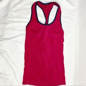 Lululemon Racerback Raspberry Top Size 4